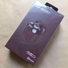 【aviot】ワイヤレスイヤフォン TE-D01D レッド 新品・未開封