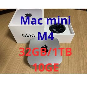 アップル(Apple)の「美品」Apple Mac mini M4 (2024) 32GB/1TB(デスクトップ型PC)