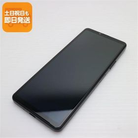 超美品 Xperia 10 IV SOG07 ブラック スマホ 白ロム 中古 あすつく 土日祝発送OK