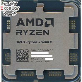 エーエムディー(AMD)の【バルク新品】 AMD Ryzen 5 9600X 100-000001405 3.9GHz Socket AM5(PCパーツ)
