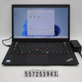 Lenovo ThinkPad T480s Core i5 8250U 1.6GHz/16GB/256GB(SSD)/14W/FHD(1920x1080)/Win11 【557253943】