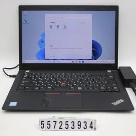 Lenovo ThinkPad T480s Core i5 8250U 1.6GHz/16GB/256GB(SSD)/14W/FHD(1920x1080)/Win11 【557253934】