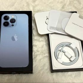 iPhone 13 Pro 128GB シエラブルー 本体 箱 ケーブル