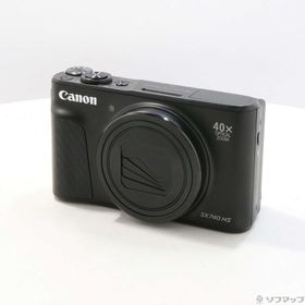 (中古)Canon PowerShot SX740 HS ブラック(276-ud)
