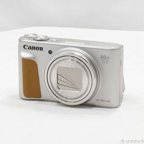 (中古)Canon PowerShot SX740 HS シルバー(305-ud)