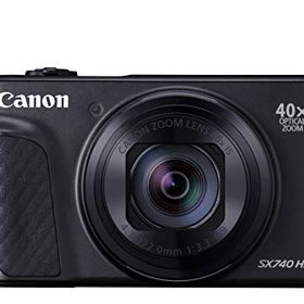 Canon デジタルカメラ PowerShot SX740 HS ブラック 幅110.1 × 高63.8 × (中古品)