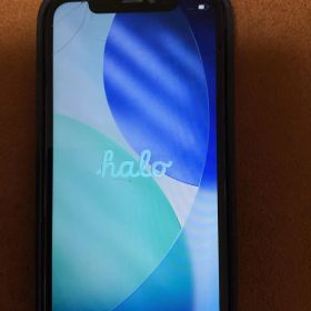 Apple iPhone 11 本体 パープル ひび割れあり