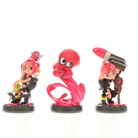 【中古】[ACC][Switch] amiibo(アミーボ) トリプルセット(タコガール/タコ/タコボーイ) スプラトゥーンシリーズ 任天堂(NVL-E-AE3E)(20181109)
