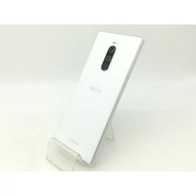 【中古】SONY au 【SIMロック解除済み】 Xperia 1 SOV40 ホワイト【大須】保証期間1ヶ月【ランクB】