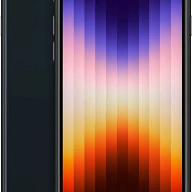 【ブラックフライデーSALE開催中】【整備済み品】【中古美品】アップルApple iPhone SE（第3世代）128GB ミッドナイト 4.7インチ SIMフリー【送料無料】