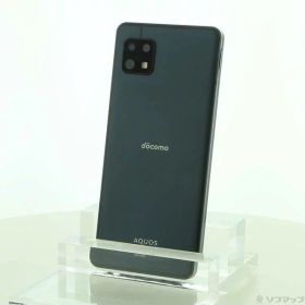 【中古】SHARP(シャープ) AQUOS sense6 64GB ブラック SH-54B docomo SIMフリー 【295-ud】