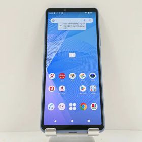 Xperia 10 III SO-52B ドコモ ブルー 送料無料 本体 c15572 【中古】