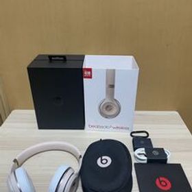 【充電100%＆新品パッド】Beats Solo3 Wireless 限定ゴールド 箱付 ワイヤレスヘッドホン Bluetooth A1796
