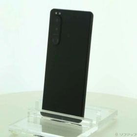 【中古】SONY(ソニー) Xperia 5 III 128GB フロストブラック SOG05 au SIMフリー 【297-ud】