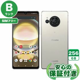 SIMフリー AQUOS R8 SH-52D クリーム 256GB 本体[Bランク] Androidスマホ 中古 送料無料 当社6ヶ月保証