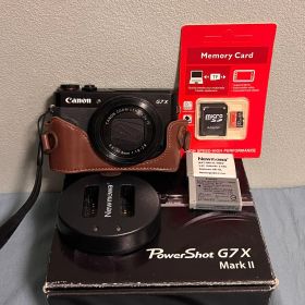 Canon PowerShot G7 X Mark II キヤノンコンデジ