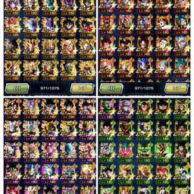 引退 iOS ダイマ悟空4、ゴマー所持 40周年ガチャ全キャラ4凸 | ドッカンバトルのアカウントデータ、RMTの販売・買取一覧