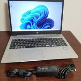 Q52 良品 HP ProBook 450 G6 Core i5 第8世代 (8265U)◆メモリ8GB◆SSD256GB◆15.6インチ FULL HD 動作品 Win11 PC Office2021 laptop