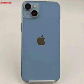 【中古】iPhone14 Plus 128GB ブルー MQ4H3J/A AU版SIMフリー