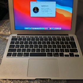 MacBook Air 2014 11インチ (macOS Big Sur)