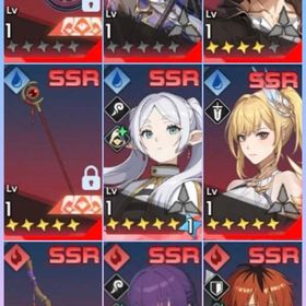 最強初期✨石93515+SSR×19種+ローラ+フリーレン6凸+フェルン5凸+向坂雫5凸 | 俺アラ(俺だけレベルアップな件：ARISE)のアカウントデータ、RMTの販売・買取一覧