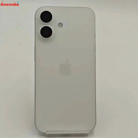 【中古】iPhone16 Plus 256GB ホワイト MXVH3J/A Apple版SIMフリー新品同様
