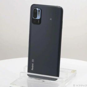 【中古】Xiaomi(シャオミ) Redmi Note 10 JE 64GB グラファイトグレー XIG02 au SIMフリー 【295-ud】
