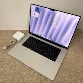 【美品】Apple MacBook Pro 16(2021, A2485) M1 Pro / RAM 32GB / SSD 512GB / シルバー / 充放電回数 : 103 [MC095]