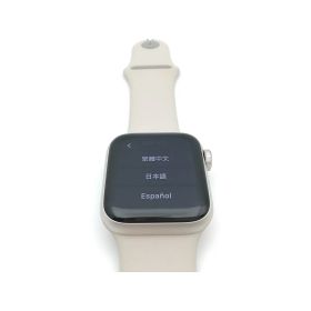 【中古】Apple Apple Watch SE2 40mm GPS スターライトアルミニウムケース/スターライトスポーツバンド MNJP3J/A【熊本】保証期間1ヶ月【ランクA】