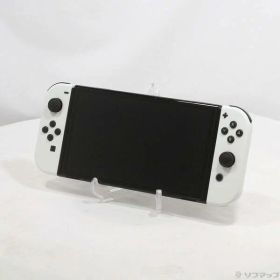 【中古】Nintendo(任天堂) Nintendo Switch 有機ELモデル Joy-Con(L)／(R) ホワイト 【269-ud】