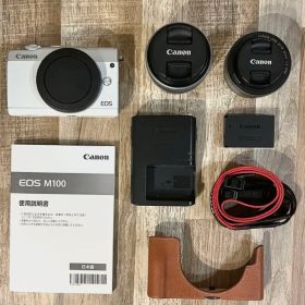 【Canon】EOS M100 ダブルレンズキット ホワイト