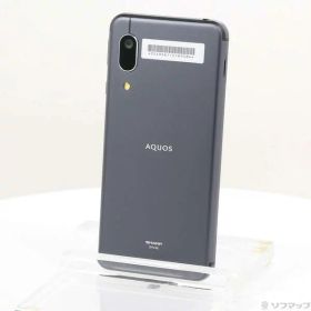 【中古】SHARP(シャープ) AQUOS sense3 basic 32GB ブラック SHV48SKU UQ mobile SIMフリー 【377-ud】