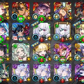 アムネディア2体所持！ガチャ限運極多数廃課金引退垢 | モンストのアカウントデータ、RMTの販売・買取一覧