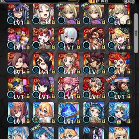 🔥オーブ2525以上 マサムネ3体 ヤクモ3体 ランク300以上🔥 | モンストのアカウントデータ、RMTの販売・買取一覧