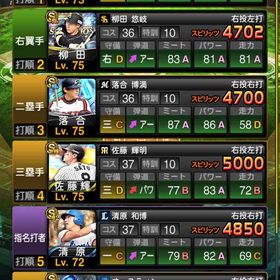 最強極み13体！未連携！ｽﾋﾟ110000↑落合博満、清原和博、柳田悠岐、松井稼頭央、筒香嘉智、佐藤 | プロスピAのアカウントデータ、RMTの販売・買取一覧