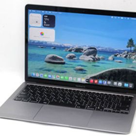 中古 2K 13.3型 Apple MacBook Air A2337 (2020年式) グレー macOS 26 Tahoe 8コア Apple-M1 16GB NVMe 512GB-SSD カメラ Wi-Fi6 管:1800h