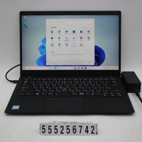 Lenovo ThinkPad X1 Carbon 6th Gen Core i5 8350U 1.7GHz/8GB/256GB(SSD)/14W/FHD(1920x1080) タッチパネル/Win11 【555256742】