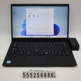 Lenovo ThinkPad X1 Carbon 6th Gen Core i5 8350U 1.7GHz/8GB/256GB(SSD)/14.0W/FHD(1920x1080) タッチパネル/Win11 【555256886】