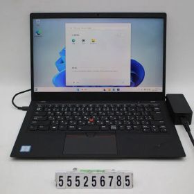 Lenovo ThinkPad X1 Carbon 6th Gen Core i5 8350U 1.7GHz/8GB/256GB(SSD)/14.0W/FHD(1920x1080) タッチパネル/Win11 【555256785】