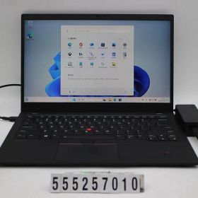 Lenovo ThinkPad X1 Carbon 7th Gen Core i5 8365U 1.6GHz/8GB/256GB(SSD)/14.0W/FHD(1920x1080) タッチパネル/Win11 【555257010】