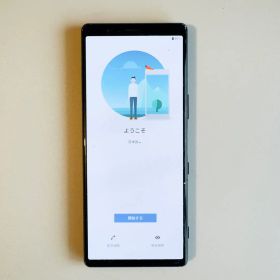 Xperia5 SO-01M ブラック 白シム 本体のみ 傷有 docomo