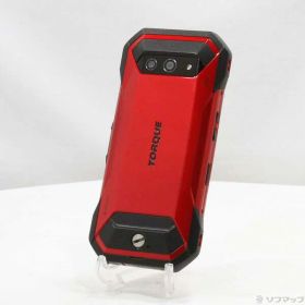 【中古】KYOCERA(京セラ) TORQUE 5G 128GB レッド KYG01 auロック解除SIMフリー 【251-ud】