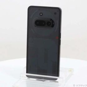 【中古】Nothing Nothing Phone (3a) 256GB ブラック A059 SIMフリー 【251-ud】