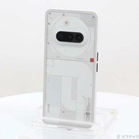 【中古】Nothing Phone (3a) 256GB ホワイト A10400157 SIMフリー 【251-ud】