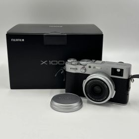 美品 新品同様 FUJIFILM デジタルカメラ X100V シルバー X100V-S シャッター数約400回【C5212-80】