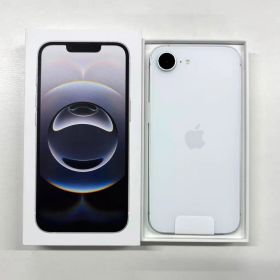 「未使用品」SIMフリー iPhone 16e 256GB ホワイト MD1W4J/A 訳あり【管理番号:JX11201340】