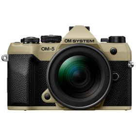 OM SYSTEM オーエムシステム OM-5 Mark II 12-45mm F4.0 PROレンズキット サンドベージュ 【10,000円分キャッシュバック！25.11.1(土)-26.1.26(月)まで】 【お得なセットもあります】