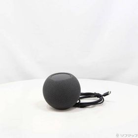 【中古】Apple(アップル) HomePod mini スペースグレイ MY5G2J／A 【269-ud】