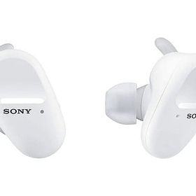 ソニー ワイヤレスノイズキャンセリングステレオヘッドセット (ホワイト) [WF-SP800N(W)] ヘッドフォン
