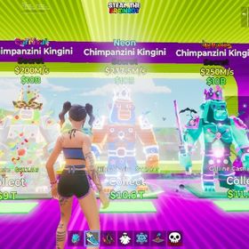 ネオン、ハロウィン、カーニバルキンギーニ（Chimpanzini Kingini） | フォートナイト(Fortnite)のアカウントデータ、RMTの販売・買取一覧